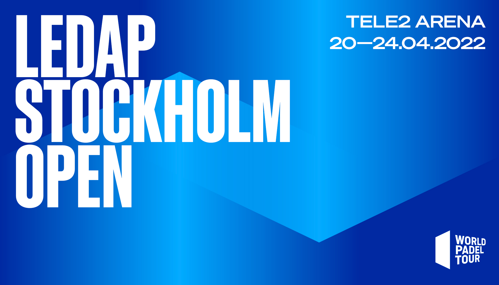 World Padel Tour celebrará el LeDap Stockholm Open en el Tele2 Arena