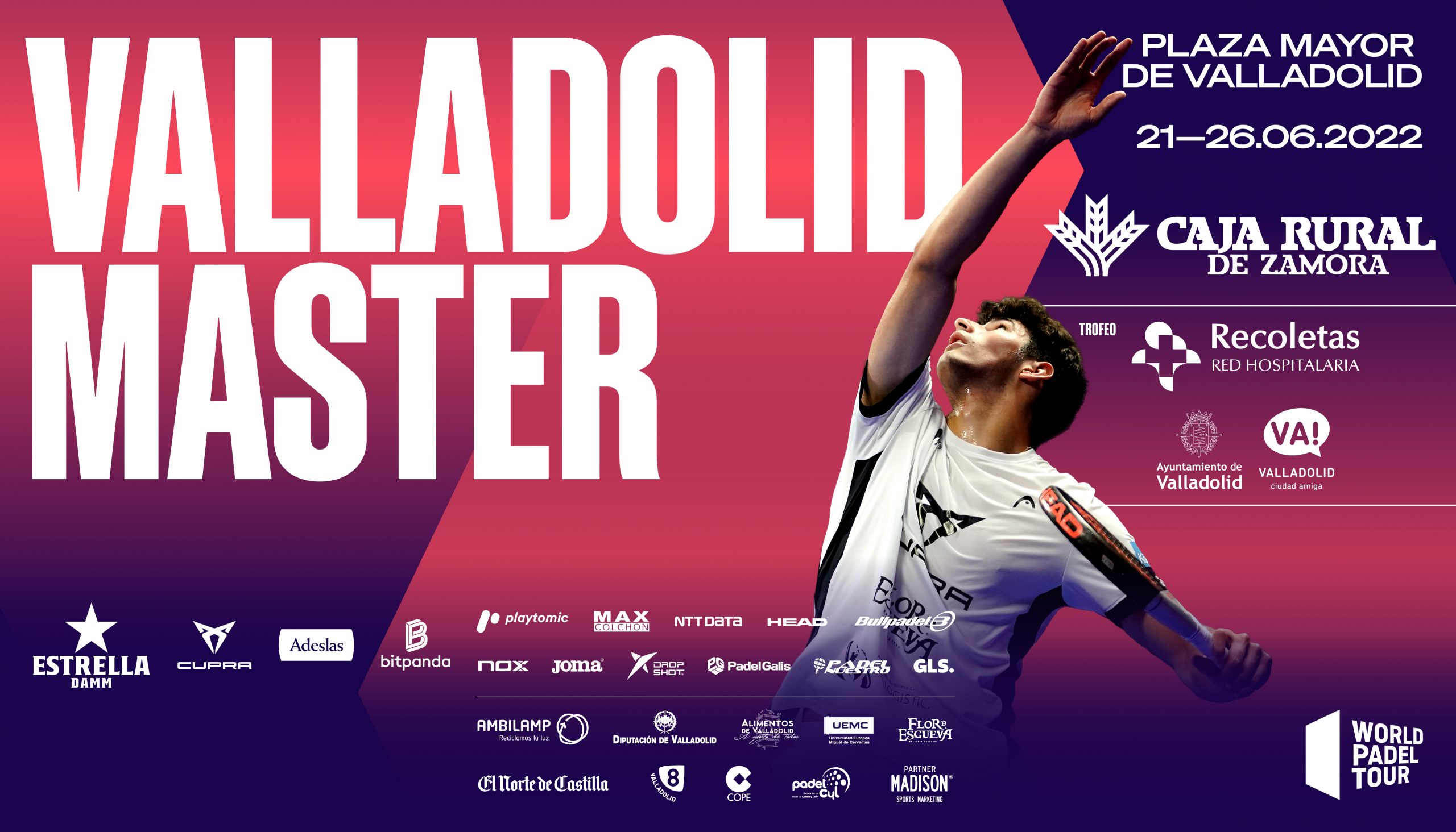 ¡Ya a la venta las entradas para el Valladolid Master 2022!