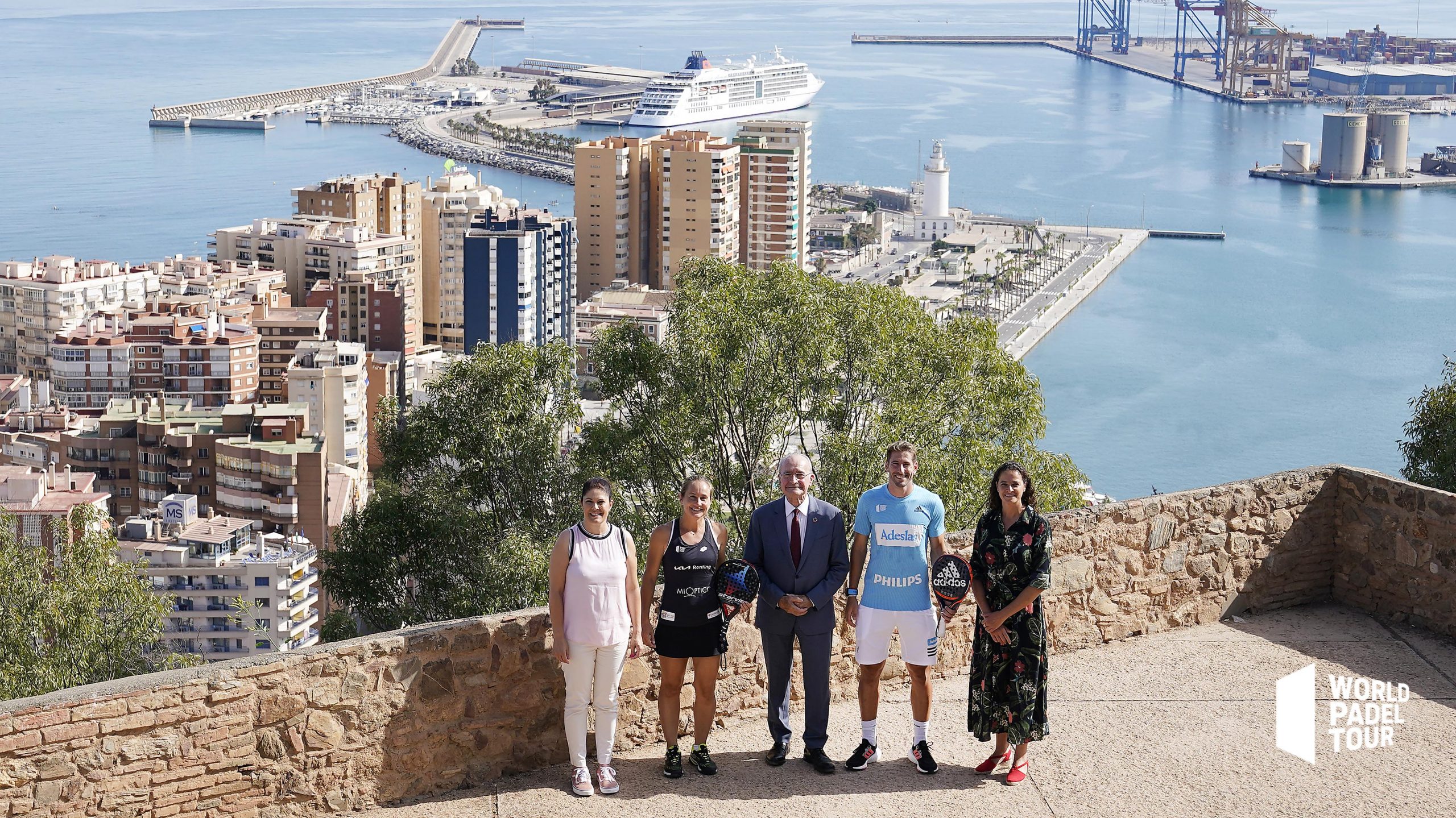 Málaga se viste de gala para recibir a World Padel Tour