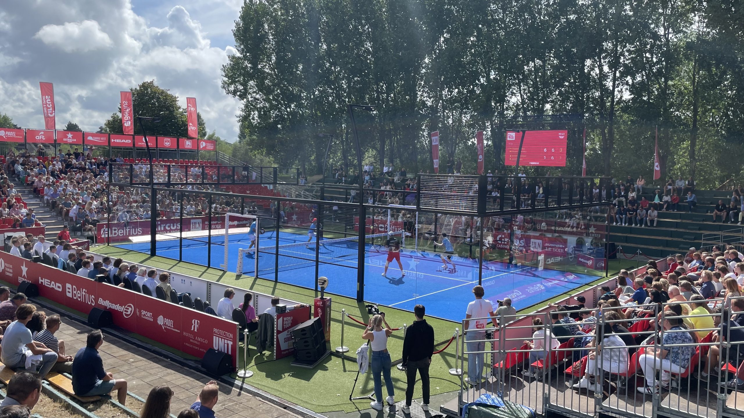 Padel and summer vibes as Belfius Summer Gala 2022 gets going